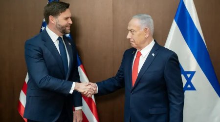 Axios: Netanyahu və ABŞ-ın vitse-prezidenti fikir ayrılıqlarını qapalı görüşdə müzakirə edib
