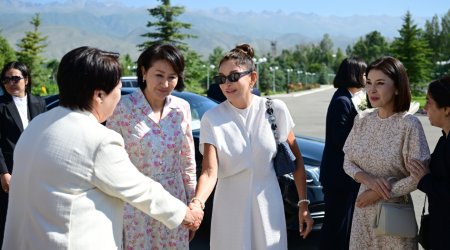 Mehriban Əliyeva Qırğızıstanda sağlamlıq və reabilitasiya mərkəzində
