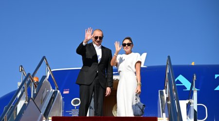 Prezidentin Qırğızıstana səfəri başa çatıb