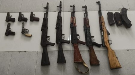 Azərbaycanda ötən gün 8 odlu silah aşkarlanıb