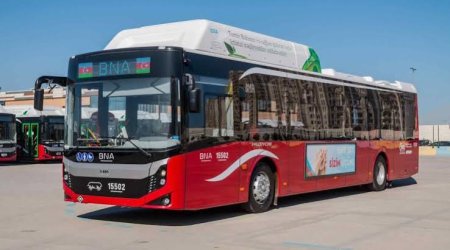 Bakıda iki marşrut üzrə avtobuslar yenilənir