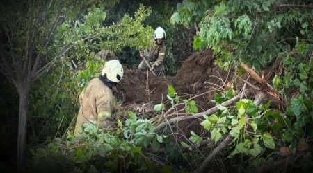 

В Стамбуле произошёл оползень, под завалами остались люди

