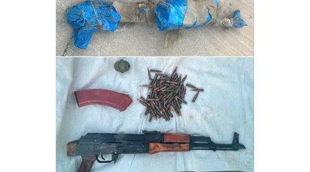 Digahda məhkuma aid silah-sursat aşkarlanıb
