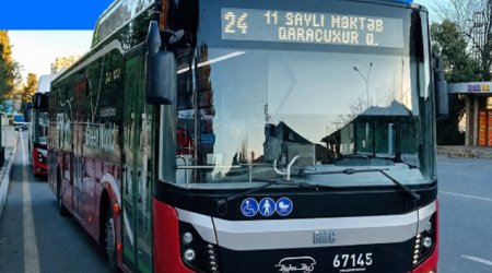Bu marşrutun hərəkət sxemi dəyişdirilib