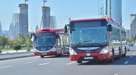 Bu avtobuslar alternativ küçələrdən istifadə edəcək