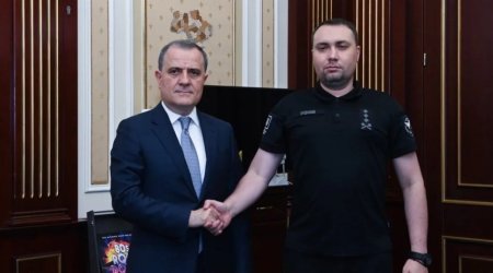 Джейхун Байрамов встретился с главой военной разведки Украины Кириллом Будановым