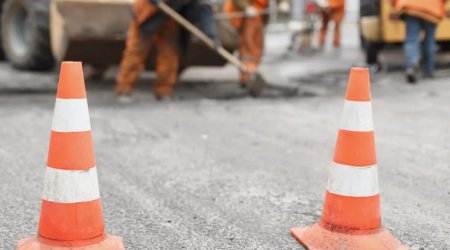 В Баку полностью перекрывается движение на улицах Гасана Алиева и Ровшана Алиева