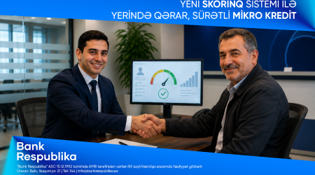 Birbank Biznes-dən mikro biznes kreditinə 5%-dək endirim