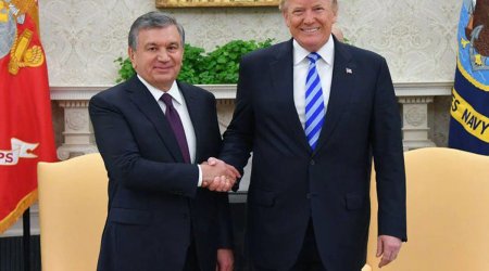Мирзиёев пригласил Трампа с официальным визитом в Узбекистан