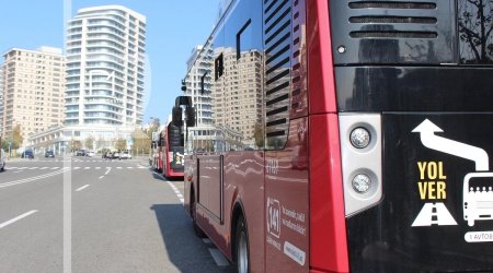 
Bakıda 9 marşrutun hərəkəti alternativ küçələrlə təşkil edilib