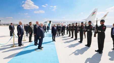 Fələstin Prezidenti Türkiyəyə səfər edib