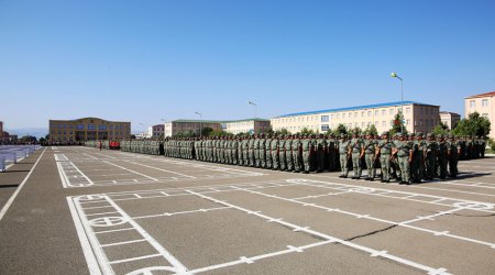 В Азербайджанской армии состоялись церемонии принесения присяги