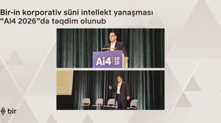 Bir-in korporativ süni intellekt yanaşması ABŞ-də keçirilən &ldquo;Ai4 2026&rdquo;da təqdim olunub