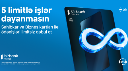5 limitlə işləriniz dayanmasın