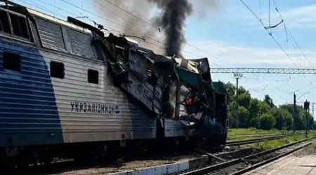 Реактивный дрон попал в пассажирский поезд в Одессе. В Харькове &mdash; в жилой дом