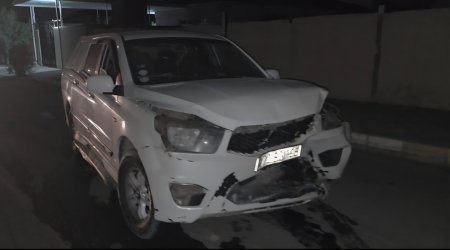 Naxçıvanda yol-nəqliyyat hadisəsi zamanı 4 nəfər xəsarət alıb