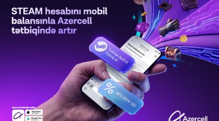 Azercell məşhur oyun platforması &ldquo;Steam&rdquo; ilə eksklüziv əməkdaşlığa başlayır