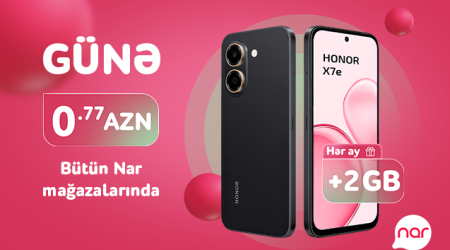 A SMARTPHONE FROM NAR FOR JUST AZN 0.77 A DAY!