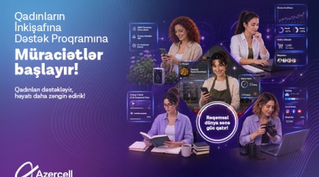 Azercell qadınları dəstəkləyən müsabiqə elan edir