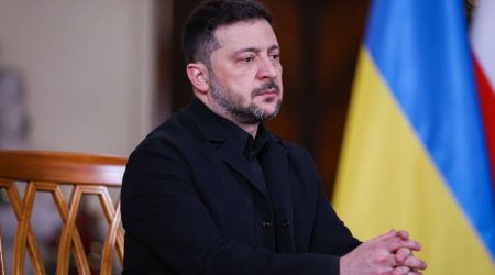 Zelenski İlham Əliyevə təşəkkür edib
