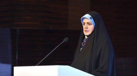 İran Prezidentinin qızı Mehriban Əliyevanı təbrik edib