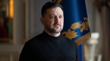 Zelenski Ukraynaya dəstəyə görə Azərbaycana təşəkkür edib