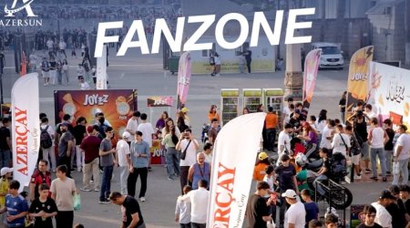 Fan Zone Organized Ahead of Qarabag vs Twente UEFA Conference League Clash