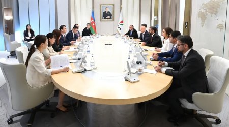 SOCAR və Çin İxrac-İdxal Bankı enerji layihələrində əməkdaşlığı müzakirə edib