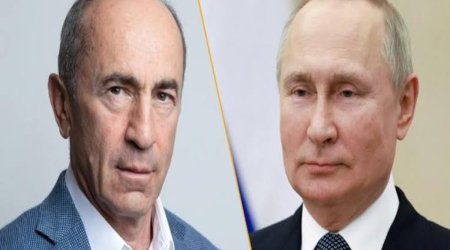 Putin Sends Birthday Greetings to Jailed Armenian Ex-President Robert Kocharyan