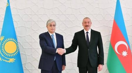 Əliyevin Bişkekdə Qazaxıstan Prezidenti ilə görüşü keçirilib - yenilənib