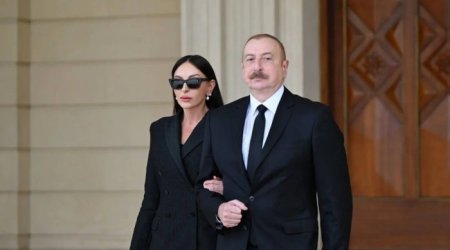 Ильхам Алиев и Мехрибан Алиева участвуют в открытии VI Всемирных игр кочевников в Бишкеке