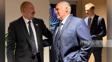 Bişkekdə Azərbaycan və Belarus prezidentlərinin görüşü olub