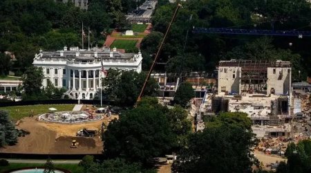 ABŞ Ali Məhkəməsi Trampın Ağ Evdə 400 milyon dollarlıq bal zalı layihəsinin davamına icazə verib
