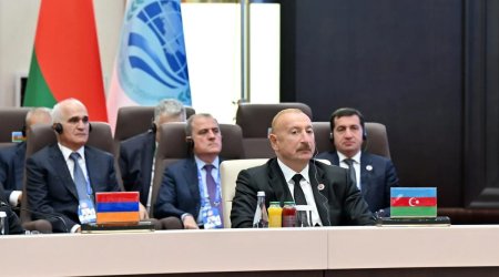 Prezident: Azərbaycan beynəlxalq münasibətlərdə çoxtərəfliliyə töhfə verməyə davam edəcək