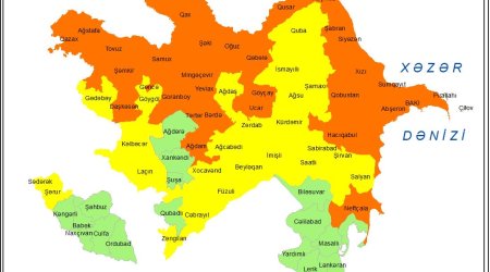 Küləkli hava şəraiti ilə bağlı sarı və narıncı xəbərdarlıq verilib