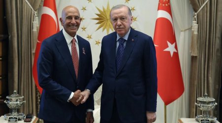 Ərdoğan ABŞ-nin Suriya üzrə xüsusi nümayəndəsini qəbul edib