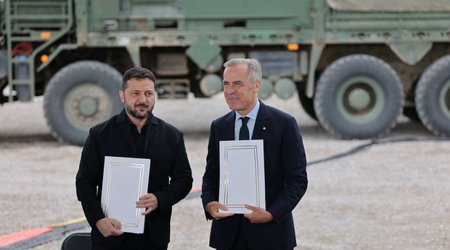 Ukrayna və Kanada 100 illik tərəfdaşlıq haqqında bəyannamə imzalayıblar
