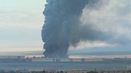 Ukrainian drones strike Ozon logistics hub in Russia's Saratov