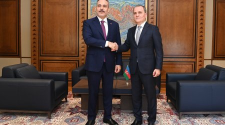 Hakan Fidan Bakıdadır - Bayramovla görüşüb