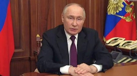 Путин обратился к россиянам