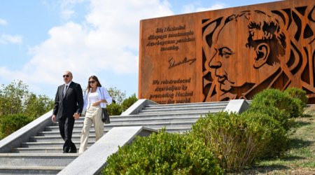 Prezidentin sosial şəbəkə hesablarında Şamaxıya səfəri ilə bağlı paylaşım olunub