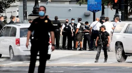Возле Белого дома задержали мужчину, требовавшего встречи с Трампом