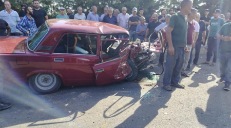 Cəlilabadda zəncirvari qəza baş verib, yaralılar var