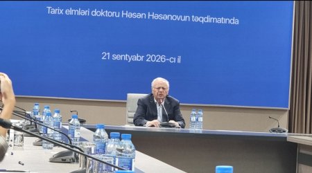 Həsən Həsənov: Albaniyanın eramızdan əvvəl IV əsrdə yaranmasını təsdiqləyən mənbə yoxdur