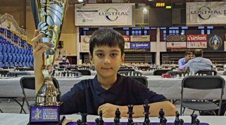 Азербайджанский шахматист Хикмет Исмаилов стал чемпионом Франции