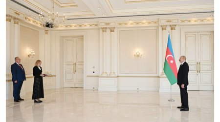 Azərbaycan Prezidenti Estoniyanın yeni səfirini qəbul edib