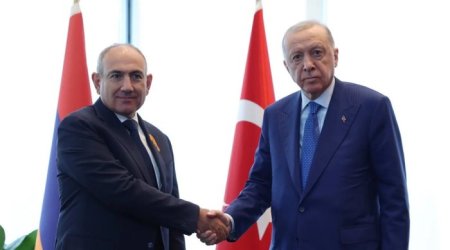 Ərdoğan Nyu-Yorkda Paşinyanla görüşüb