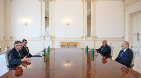 &ldquo;Neuberger Berman&rdquo; şirkətinin sədri və baş icraçı direktorunu qəbul edib