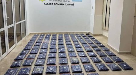 На границе в Астаре пресечена контрабанда почти 52 кг наркотиков из Ирана в Россию