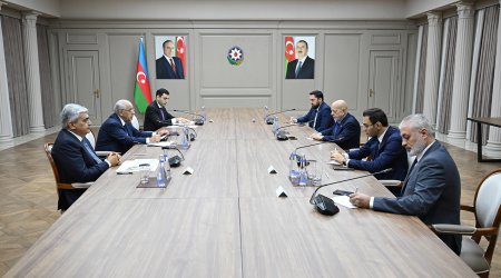 Əli Əsədov Suriyanın iqtisadiyyat və sənaye nazirini qəbul edib